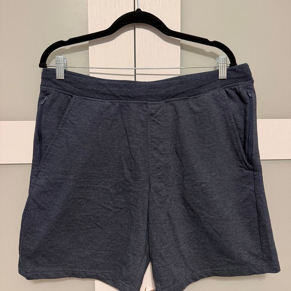 Eddie Bauer Lounge Navy Sweat Shorts Men's L